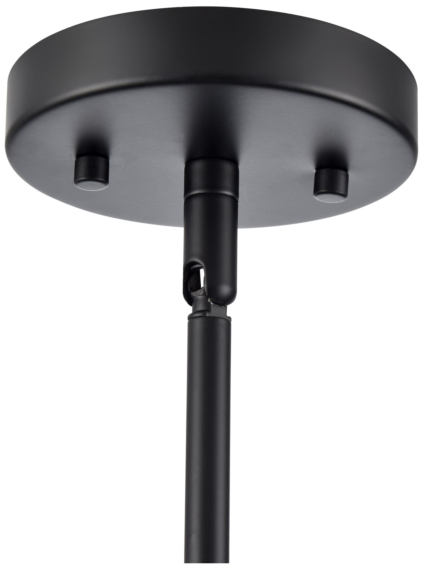 Elise 22" Wide Matte Black 3-Light Pendant