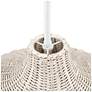 4_Elise 24 1/4" Wide Matte White Dome Pendant Light more views