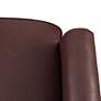 Elisha Brown Vegan Faux Leather Accent Armchair