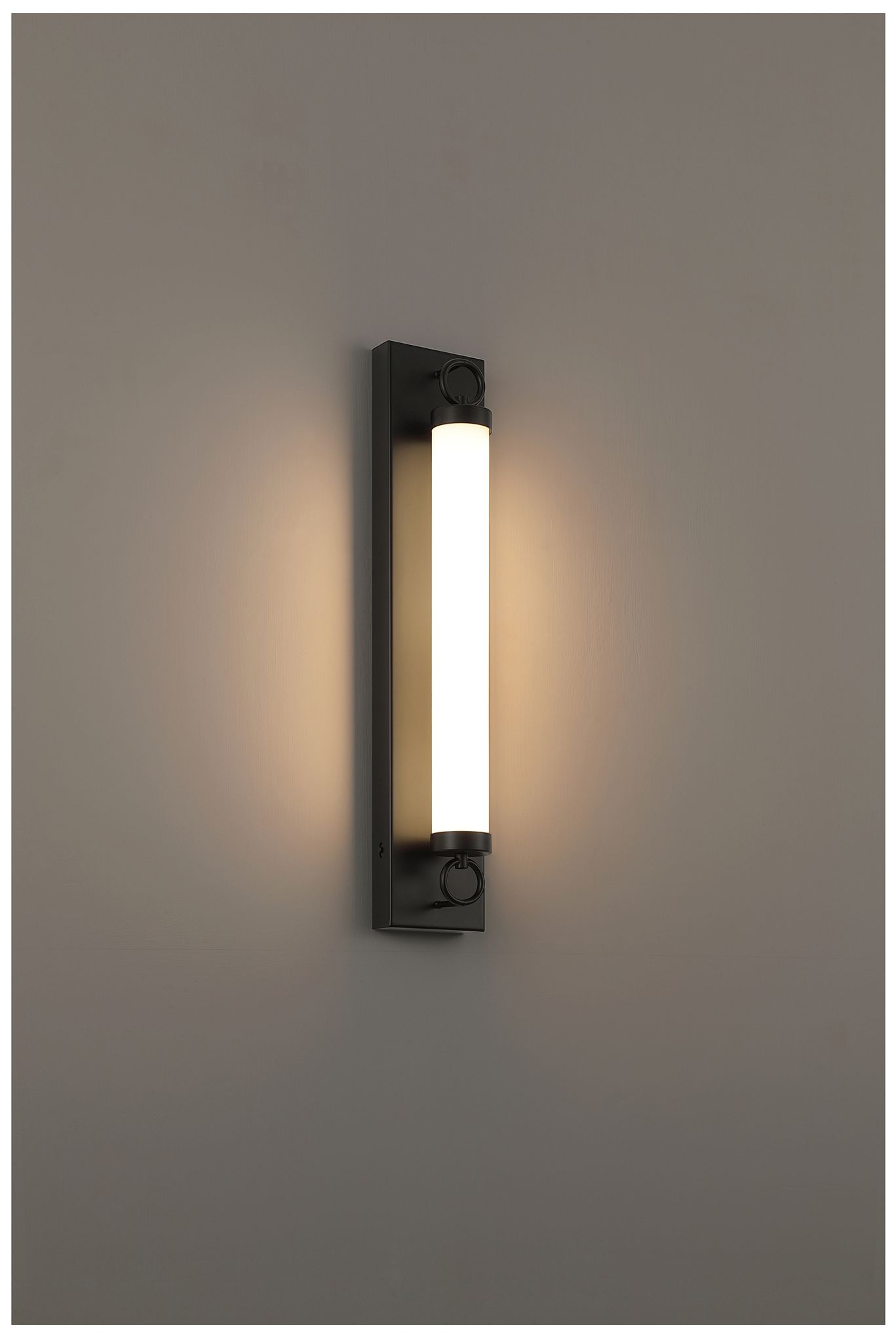 Thumbnail2 of Eliza 24" High Black LED Wall Sconce more views
