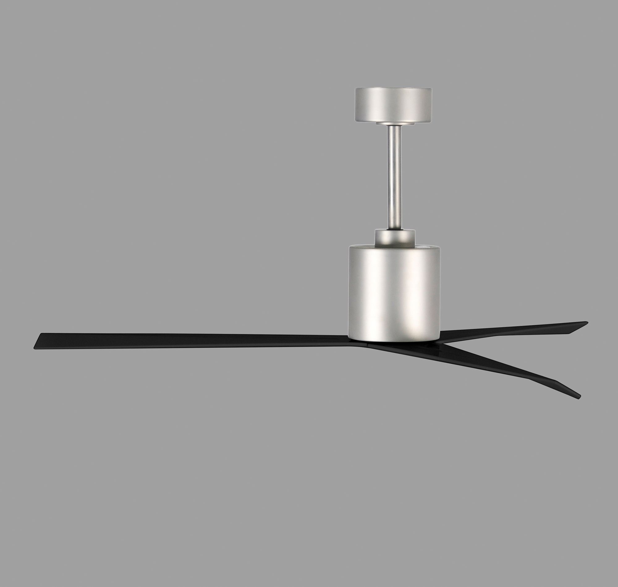 Image 4 Eliza Ceiling Fan Gloss White Finish Matte Black Blades more views