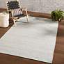Thumbnail1 of Eliza PNR04 4'x6' Cream and Taupe Indoor/Outdoor Area Rug