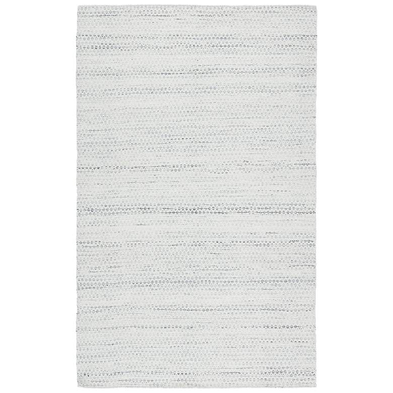 Image 2 Eliza PNR04 5&#39;x8&#39; Cream and Taupe Indoor/Outdoor Area Rug