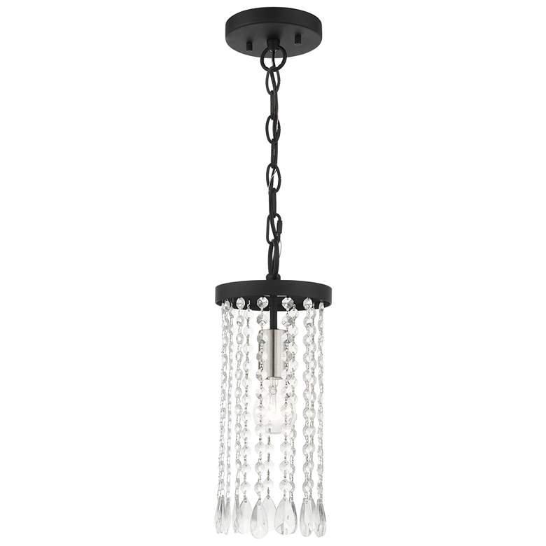 Image 1 Elizabeth 1 Light Black Mini Pendant