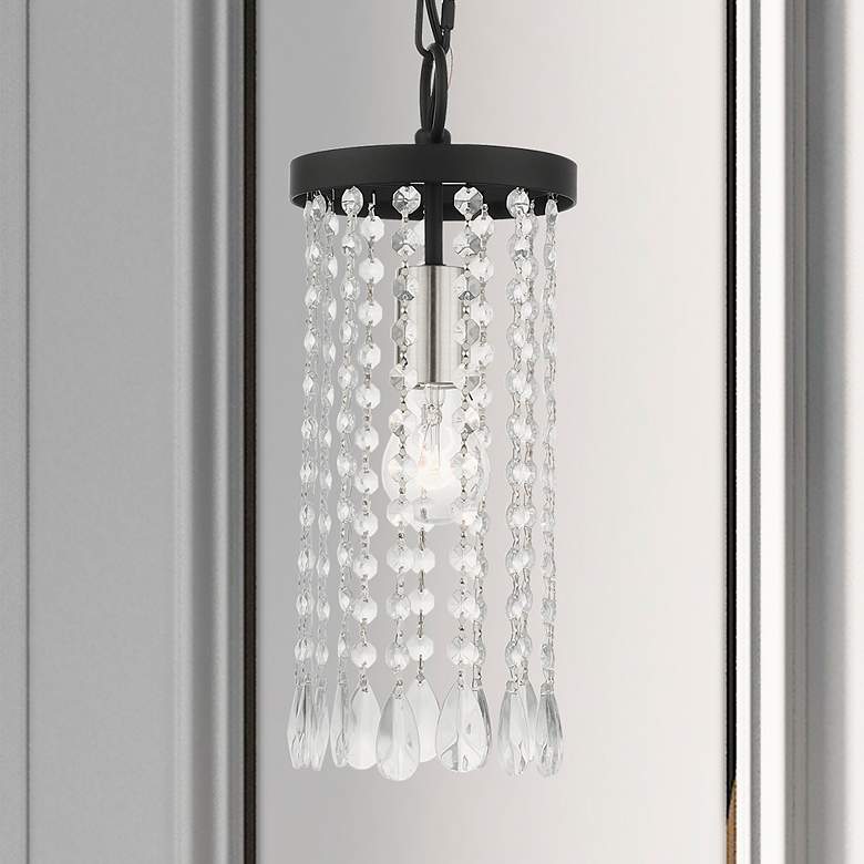 Image 1 Elizabeth 1 Light Black Mini Pendant