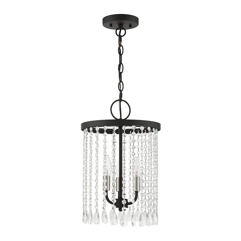 Image 3 Elizabeth 3 Light Black Pendant Chandelier more views