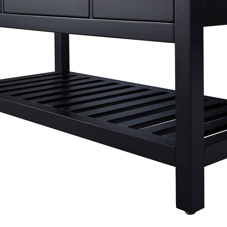 Image 4 Elizabeth 36" Wide Single Sink Black Marble Vanity more views