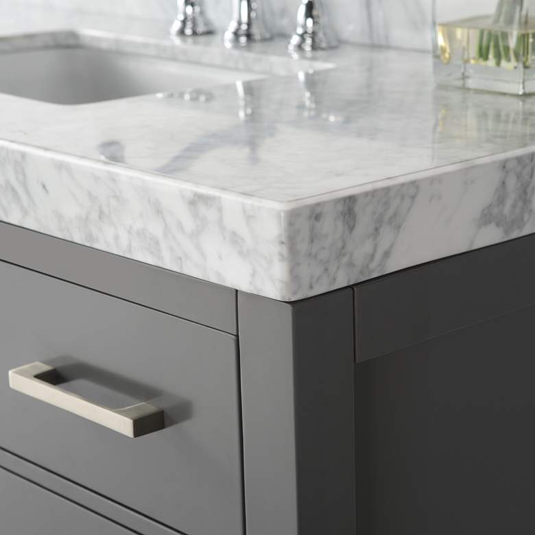 Image 2 Elizabeth 36" Wide Single Sink Gray Marble Vanity more views