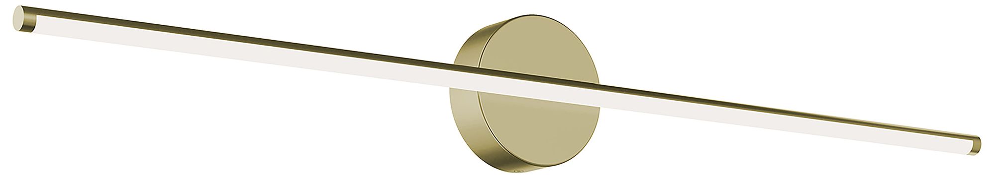 Elizabeth 36" Wide Light Antique Brass 20W LED Vanity