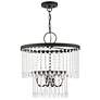 2_Elizabeth 4 Light Black Pendant Chandelier