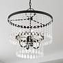 1_Elizabeth 4 Light Black Pendant Chandelier