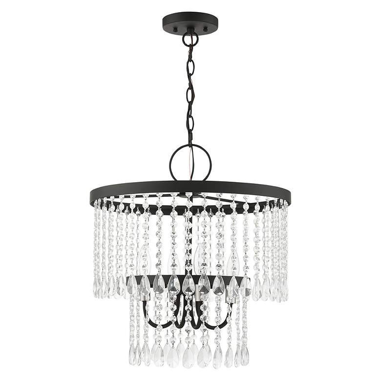 Image 3 Elizabeth 4 Light Black Pendant Chandelier more views