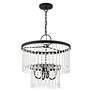 4_Elizabeth 4 Light Black Pendant Chandelier more views