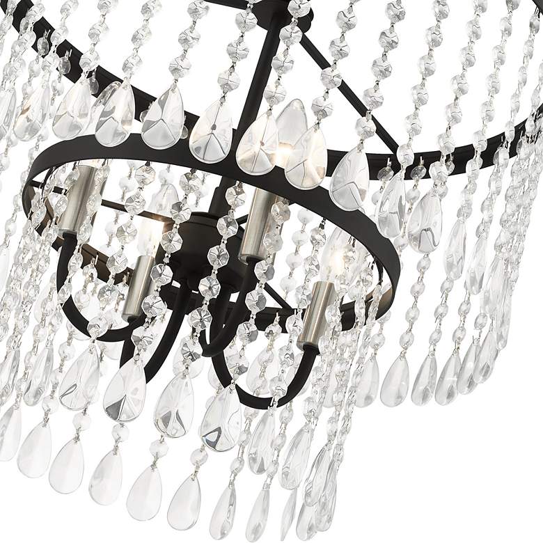 Image 6 Elizabeth 4 Light Black Pendant Chandelier more views