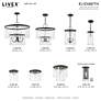 7_Elizabeth 4 Light Black Pendant Chandelier more views