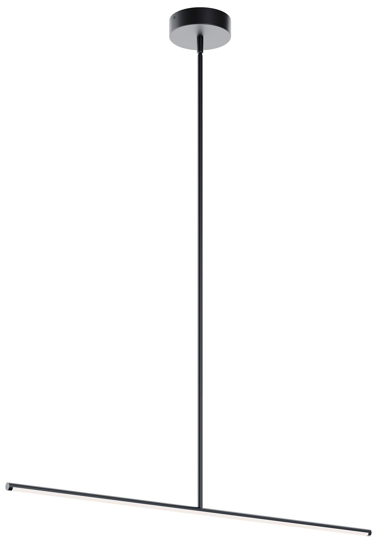 Elizabeth 42" Wide Black 25W LED Pendant