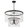 4_Elizabeth 5 Light Black Pendant Chandelier more views