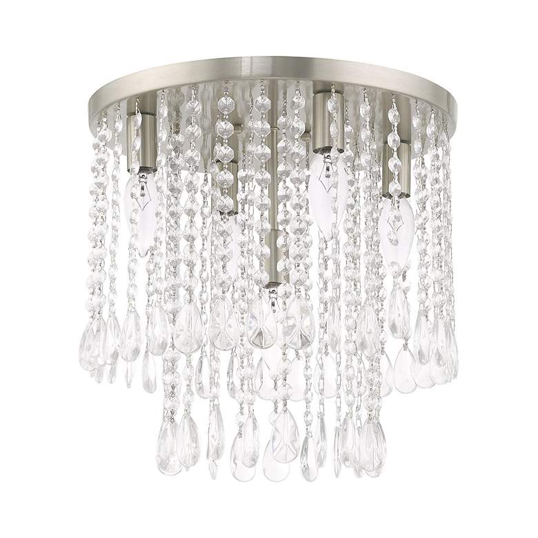 Image 3 Elizabeth 5 Light Brushed Nickel Ceiling Mount more views