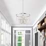 Elizabeth 5 Light Brushed Nickel Pendant Chandelier