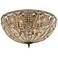 Elizabethan 28" Wide Dark Bronze 10-Light Ceiling Light