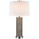 Elk Lighting Around the Grain 30" High Aux Leather Table Lamp