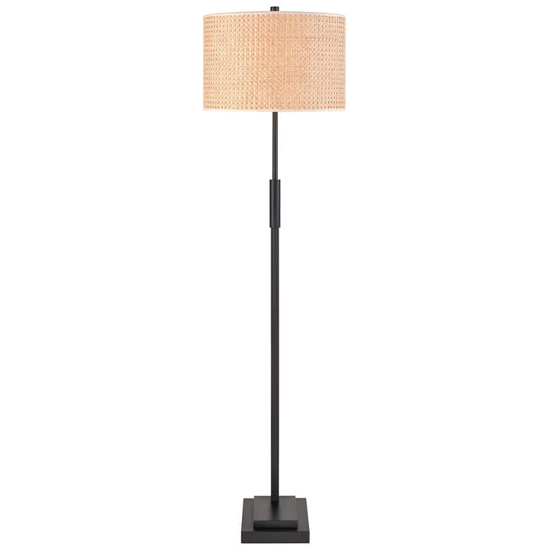 Image 1 Elk Lighting Baitz 62 1/2" Matte Black Floor Lamp with LED Bulb