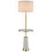 Elk Lighting Below the Surface 63" Concrete and Gold Table Floor Lamp
