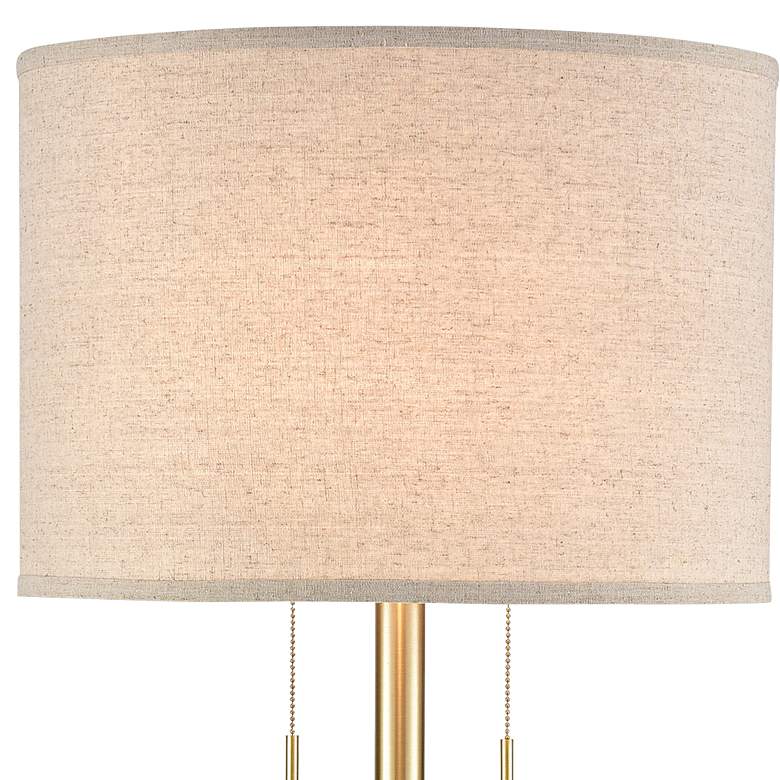 Image 3 Elk Lighting Below the Surface 63" Concrete and Gold Table Floor Lamp more views