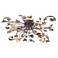 Elk Lighting Brillare 35" Leaf and Vine Crystal Ceiling Light Fixture