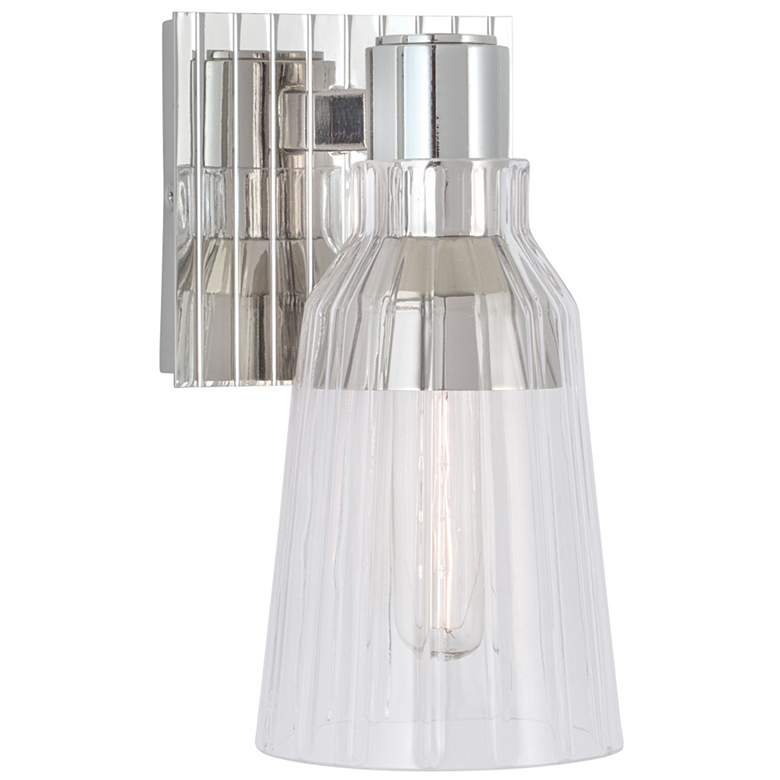 Image 1 Elk Lighting Carnival 9" High Polished Nickel Wall Sconce
