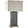 Elk Lighting Elliot Bay 28" Gray Slate Modern Outdoor Table Lamp