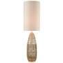 Elk Lighting Husk 55" High Natural Fiber Modern Floor Lamp