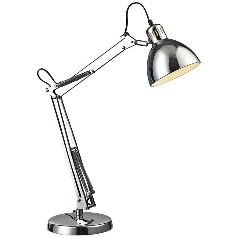Image 2 Elk Lighting Ingleside Chrome Finish Adjustable Architect&#39;s Lamp
