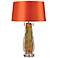 Elk Lighting Modena 26" High Amber Handcrafted Blown Glass Table Lamp