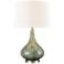 Elk Lighting Northcott 28" High Green Glass Modern Table Lamp