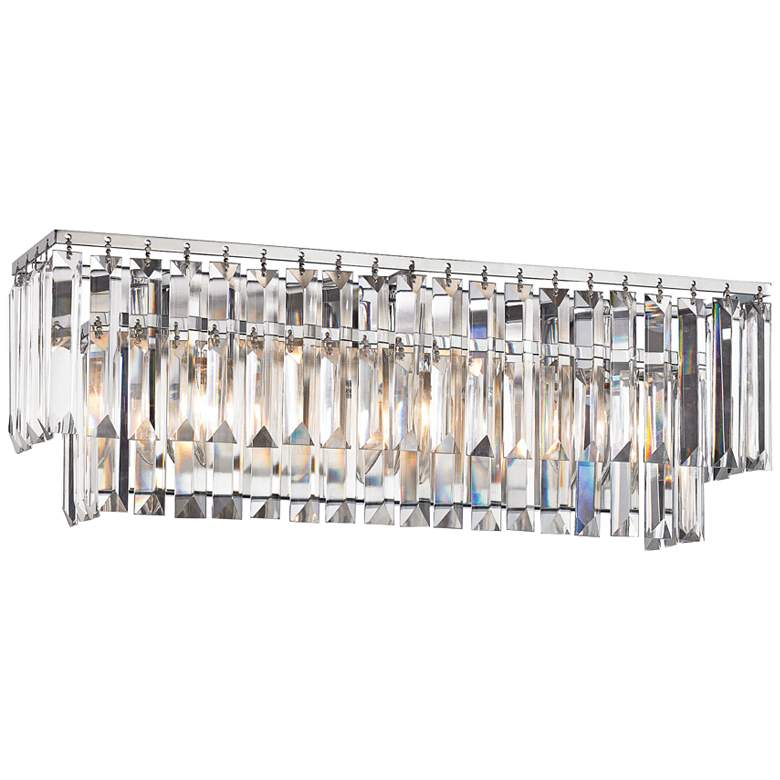 Image 1 Elk Lighting Palacial 21" Wide Polished Chrome 3-Light Bath Light