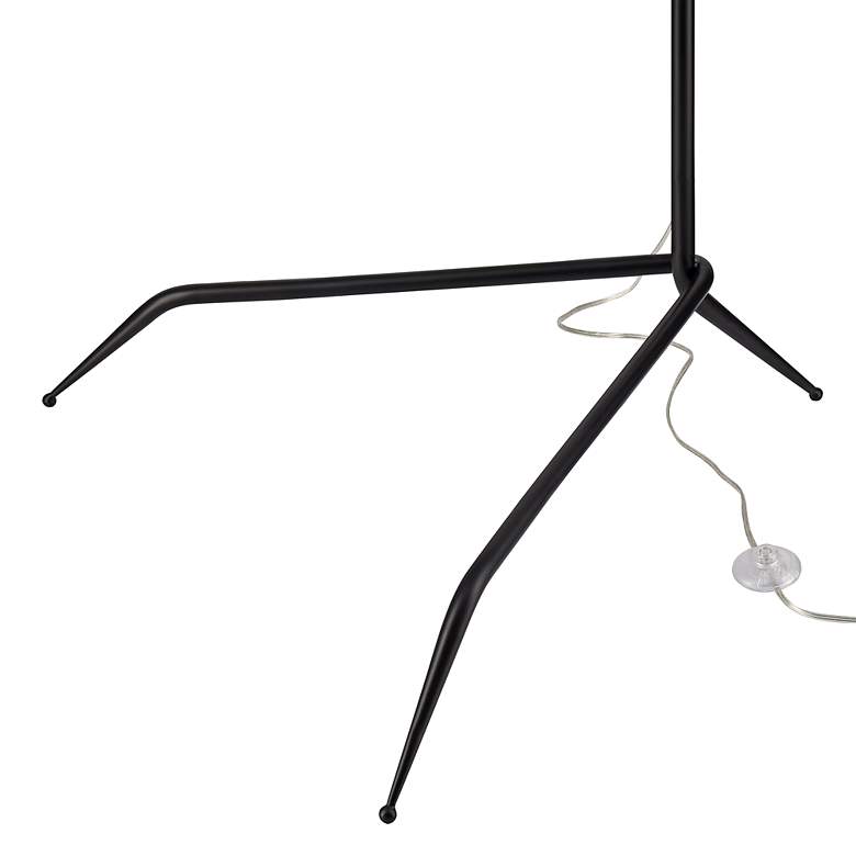 Image 5 Elk Lighting Risley 81 1/2" Modern Matte Black 3-Arm Tripod Floor Lamp more views