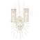 Elk Sea Urchin 21" High White Coral 2-Light Wall Sconce