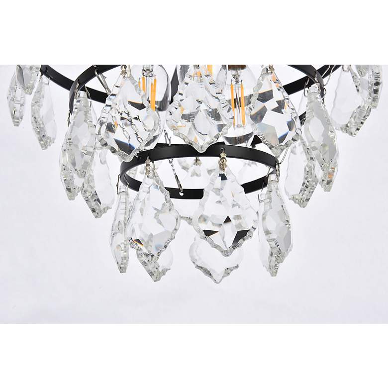 Image 5 Ella 10" Flush Mount In Black more views