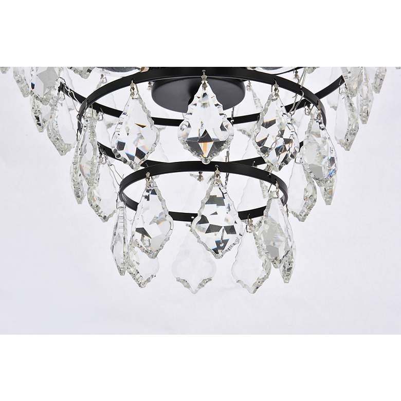 Image 5 Ella 14" Flush Mount In Black more views