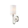 3_Ella 15 1/2" High Brushed Nickel Wall Sconce more views
