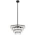 Ella 20" Pendant In Black
