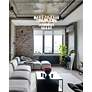 3_Ella 20" Wide Brass and Clear Crystal 4-Tier Chandelier more views