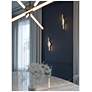 3_Ella 24 1/4" Wide Satin Nickel LED Bath Vanity Light. more views