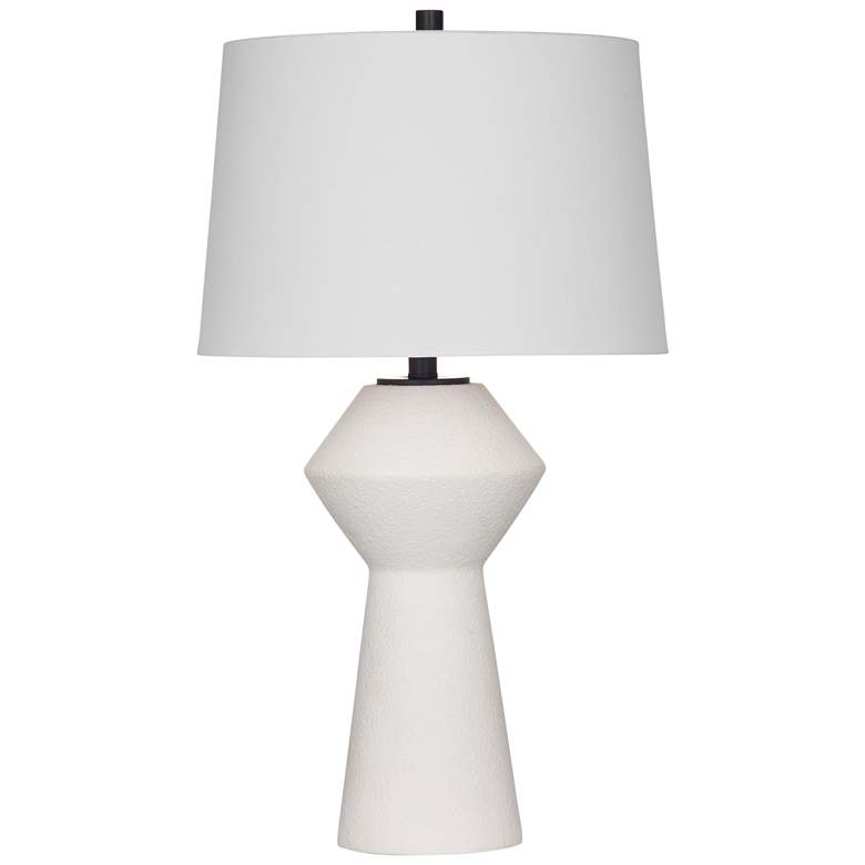 Image 1 Ella 28" High Matte White Table Lamp