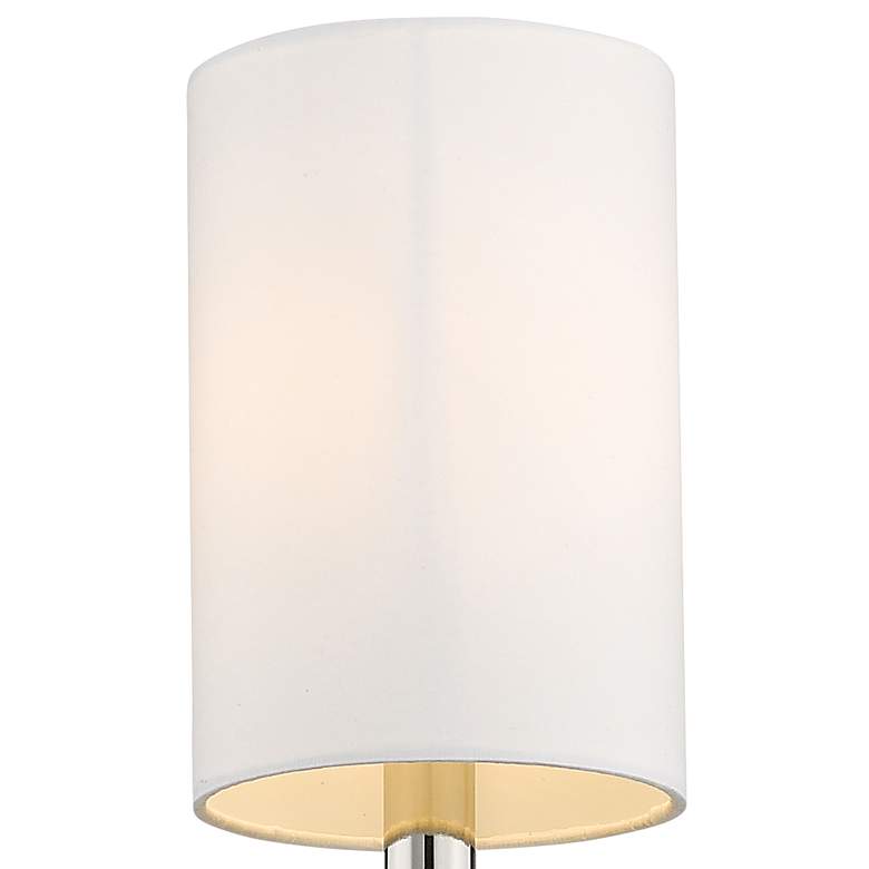 Image 2 Ella by Z-Lite Polished Nickel 1 Light Wall Sconce more views