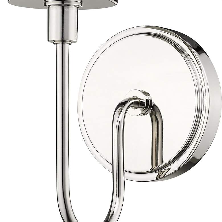 Image 3 Ella by Z-Lite Polished Nickel 1 Light Wall Sconce more views