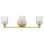 Elle 24" Wide Brass 3-Light Bath Light by Hinkley Lighting