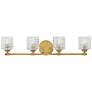 2_Elle 32" Wide Brass 4-Light Bath Light by Hinkley Lighting more views