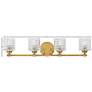 6_Elle 32" Wide Brass 4-Light Bath Light by Hinkley Lighting more views
